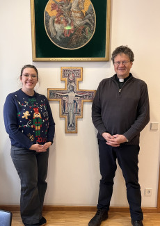 Pfrin. Röhm und Pfr. Mayer (kath. Gemeinde)