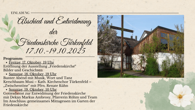 Entwidmung Friedenskirche